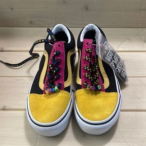 Vans old act platform (vans beads) NWT